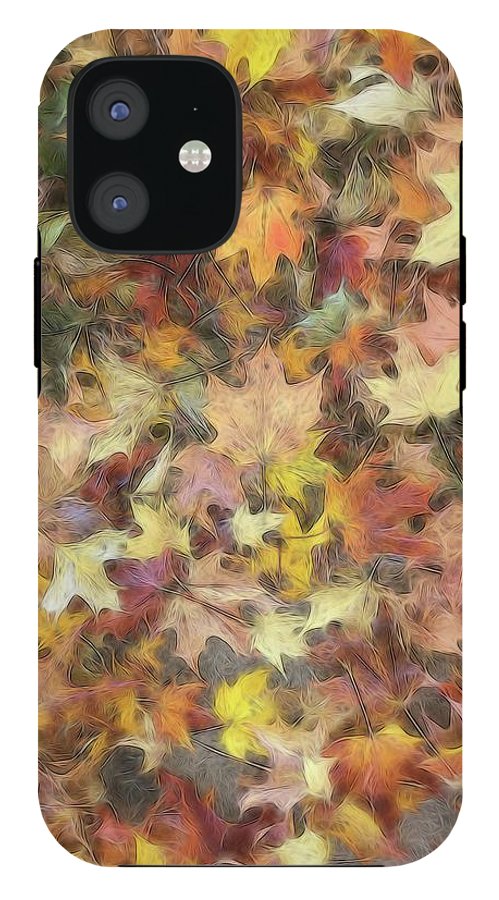Late Fall Leaves Light - Phone Case