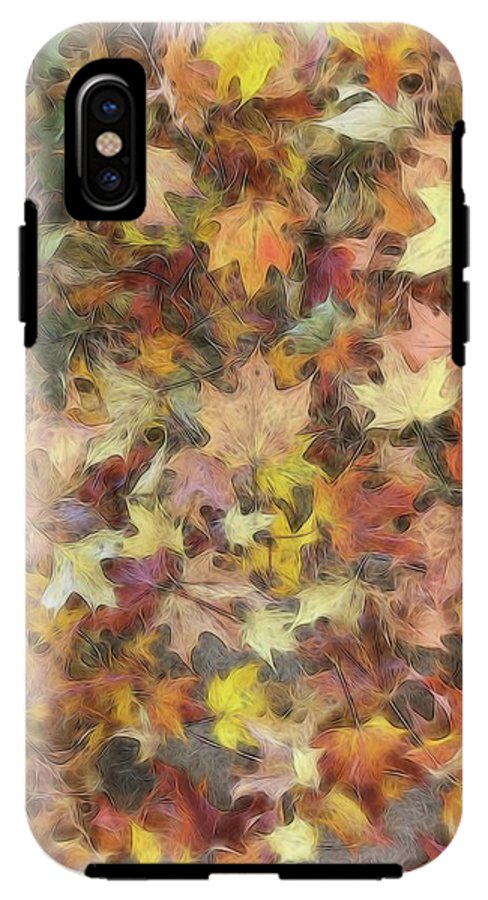 Late Fall Leaves Light - Phone Case