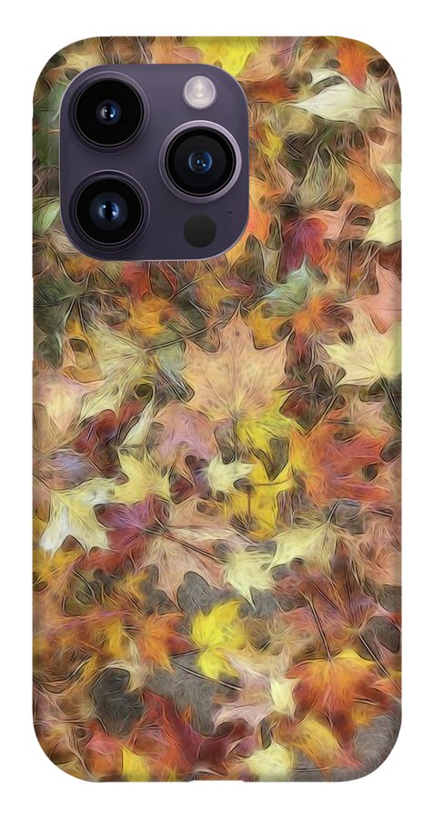 Late Fall Leaves Light - Phone Case