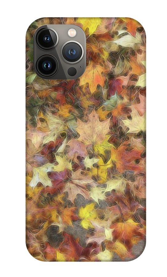 Late Fall Leaves Light - Phone Case