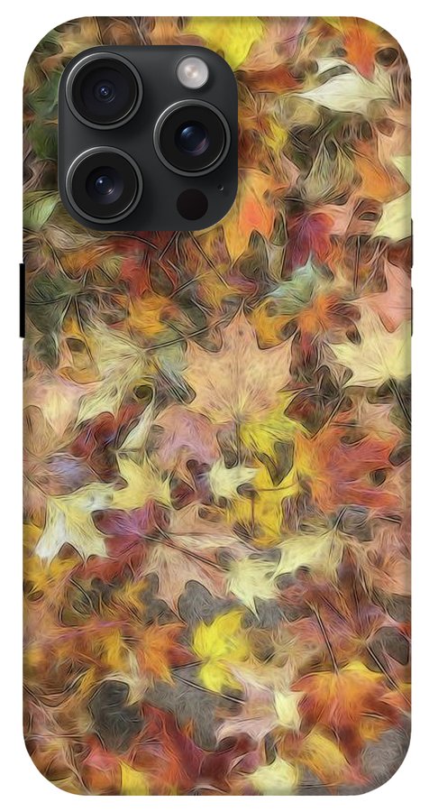 Late Fall Leaves Light - Phone Case