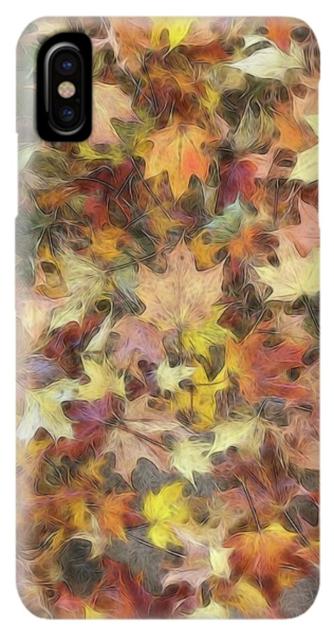 Late Fall Leaves Light - Phone Case