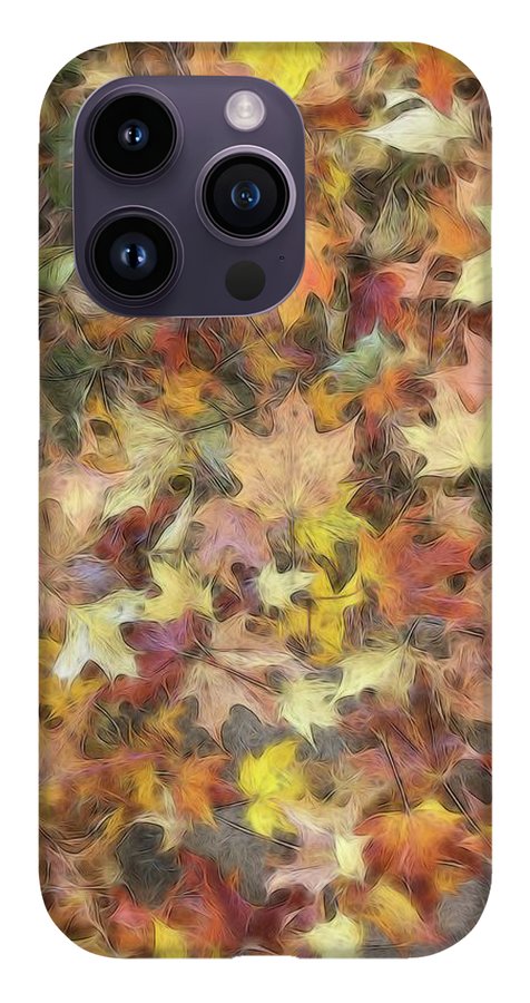 Late Fall Leaves Light - Phone Case