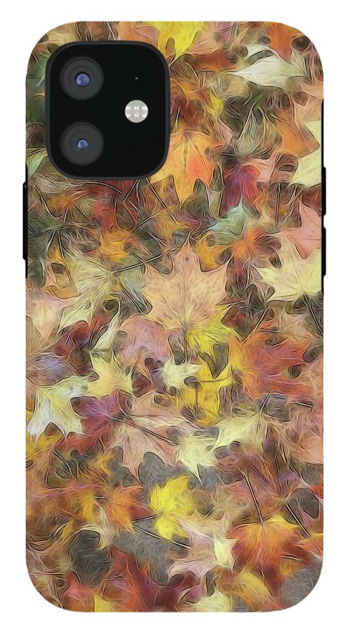 Late Fall Leaves Light - Phone Case