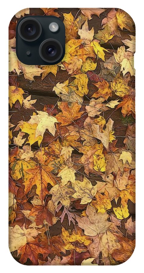 Late October Leaves 3 - Phone Case