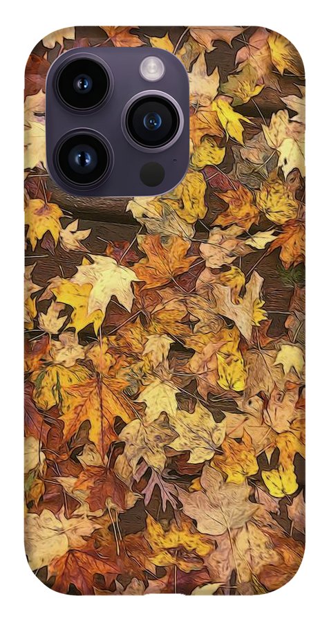 Late October Leaves 3 - Phone Case