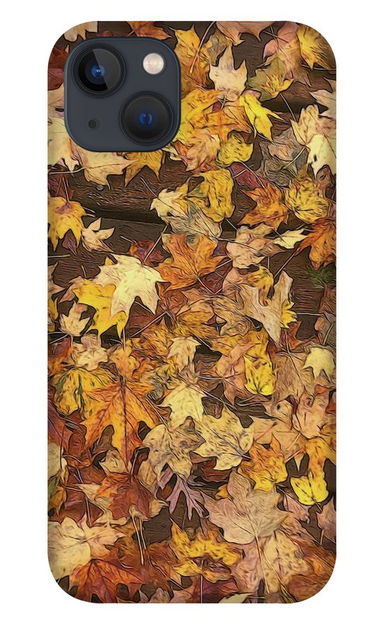Late October Leaves 3 - Phone Case