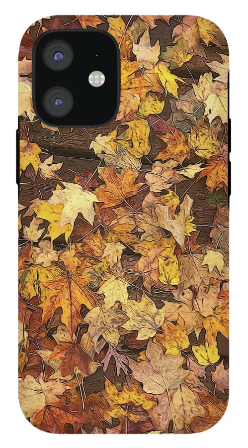Late October Leaves 3 - Phone Case