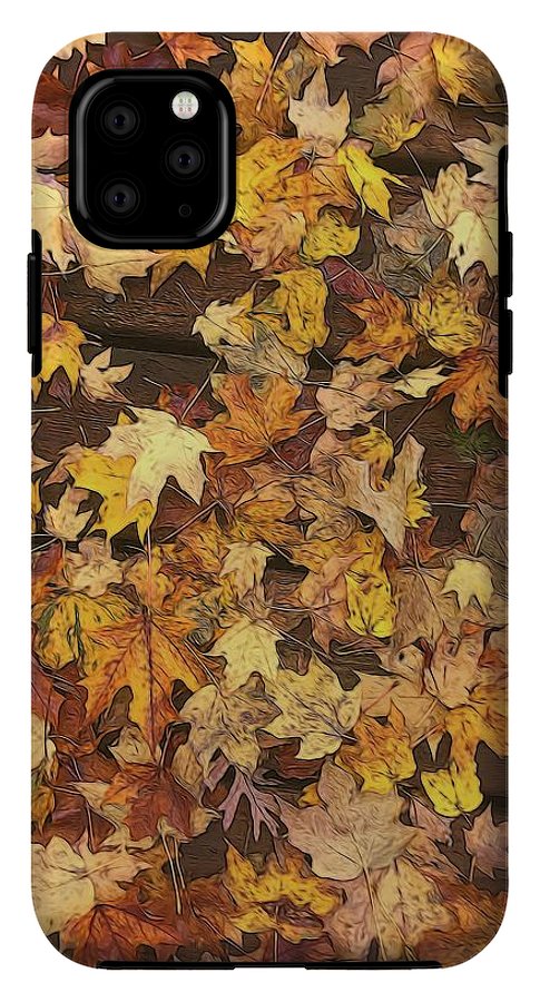 Late October Leaves 3 - Phone Case
