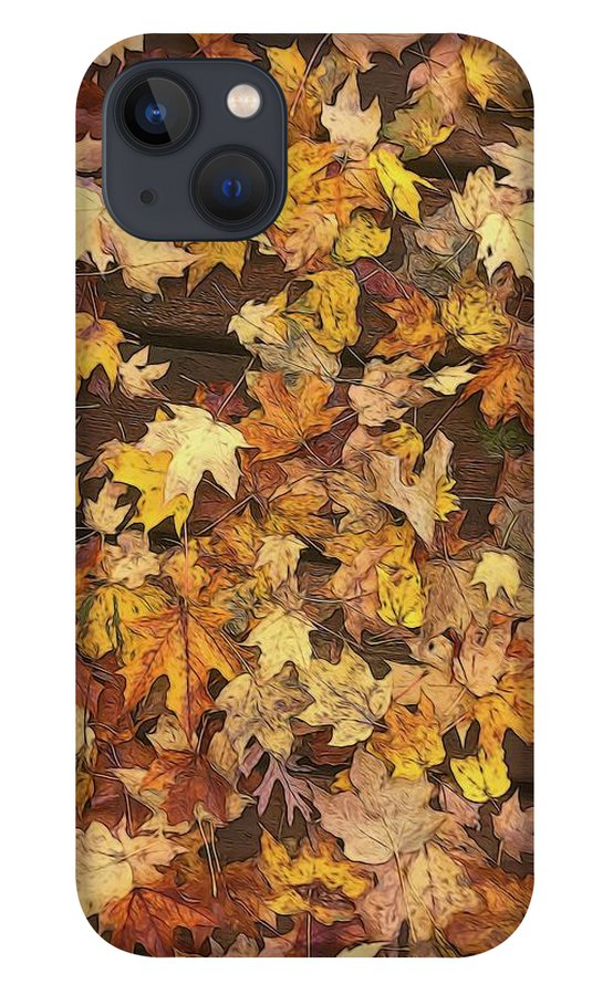 Late October Leaves 3 - Phone Case