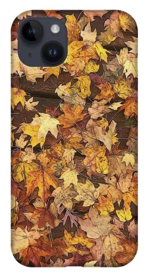 Late October Leaves 3 - Phone Case
