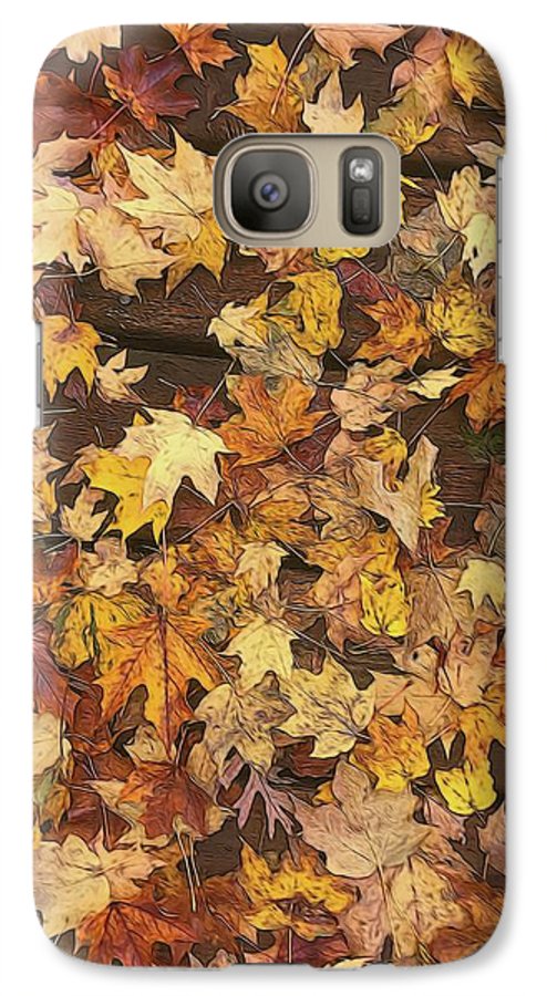 Late October Leaves 3 - Phone Case