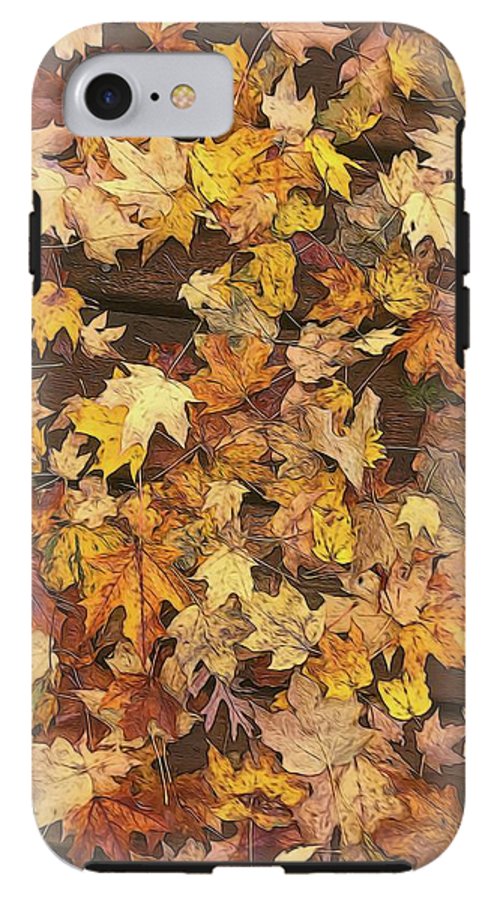 Late October Leaves 3 - Phone Case
