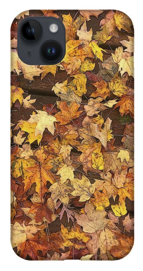 Late October Leaves 3 - Phone Case