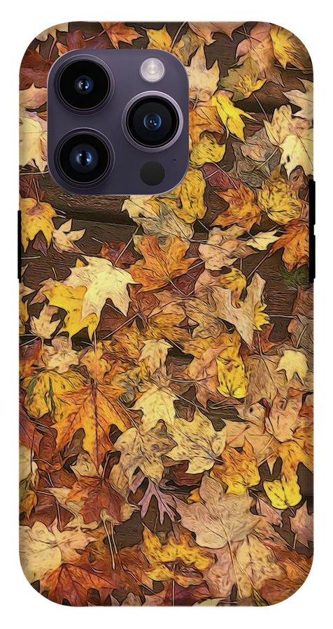 Late October Leaves 3 - Phone Case