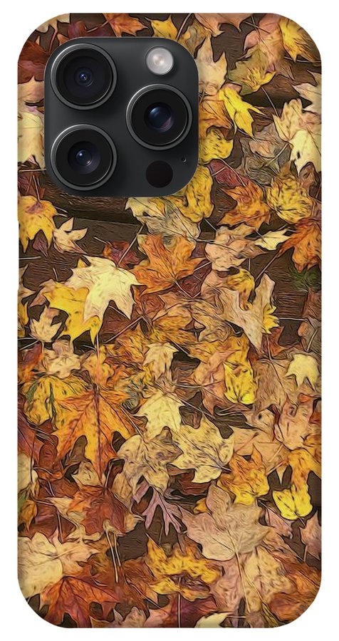 Late October Leaves 3 - Phone Case