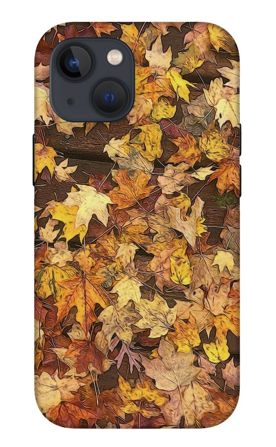 Late October Leaves 3 - Phone Case