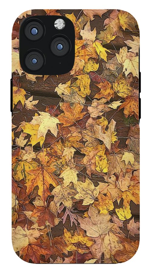 Late October Leaves 3 - Phone Case