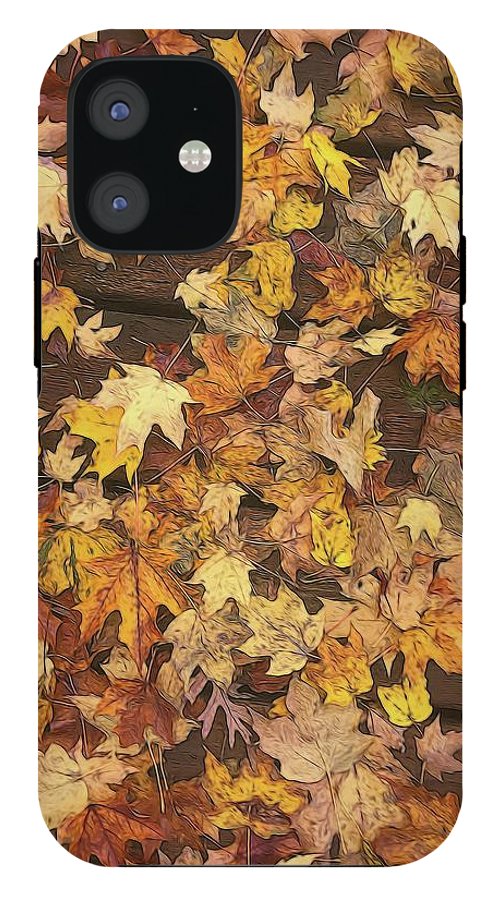 Late October Leaves 3 - Phone Case