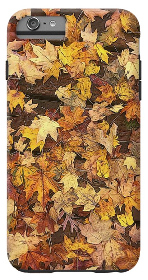 Late October Leaves 3 - Phone Case