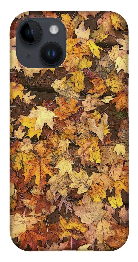 Late October Leaves 3 - Phone Case