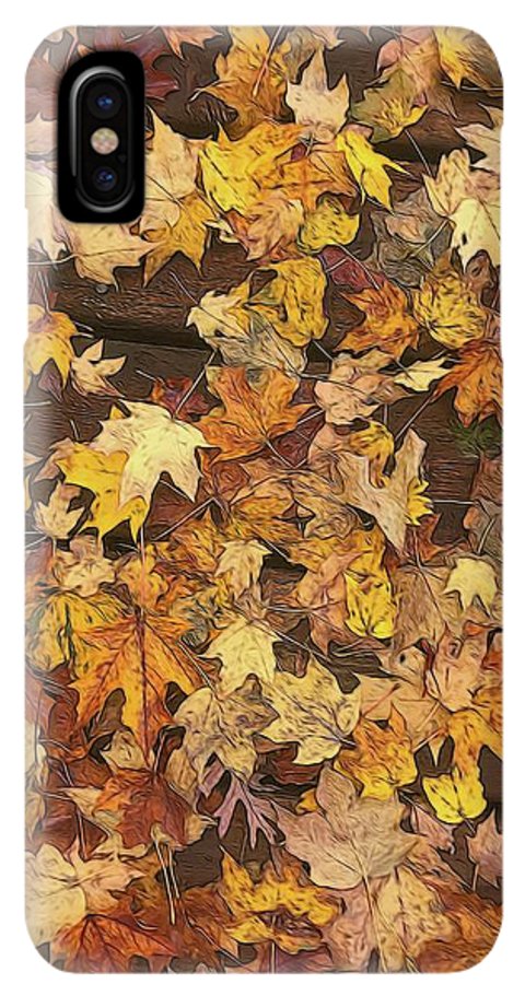 Late October Leaves 3 - Phone Case