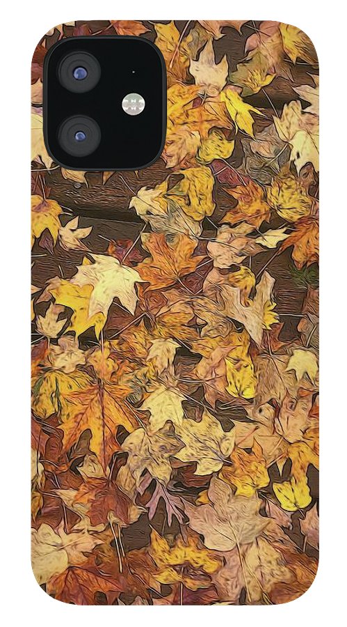 Late October Leaves 3 - Phone Case