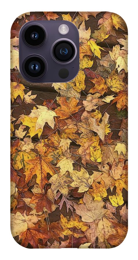 Late October Leaves 3 - Phone Case