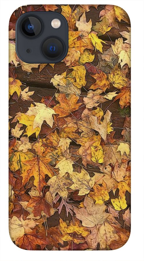 Late October Leaves 3 - Phone Case