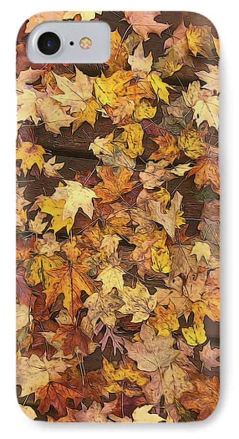 Late October Leaves 3 - Phone Case