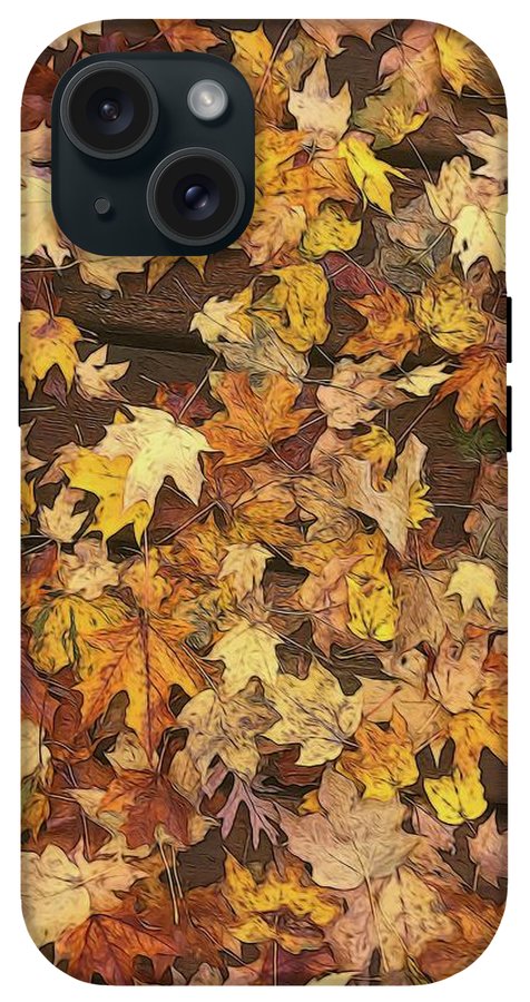 Late October Leaves 3 - Phone Case