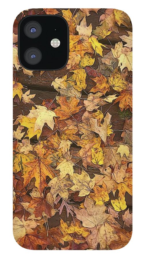 Late October Leaves 3 - Phone Case