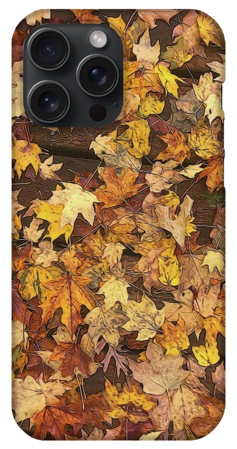 Late October Leaves 3 - Phone Case