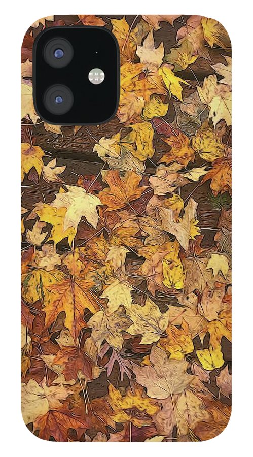 Late October Leaves 3 - Phone Case