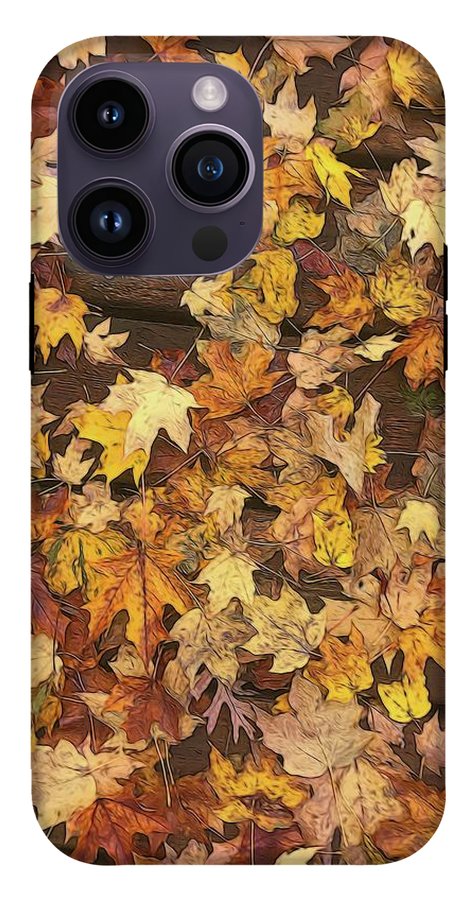 Late October Leaves 3 - Phone Case