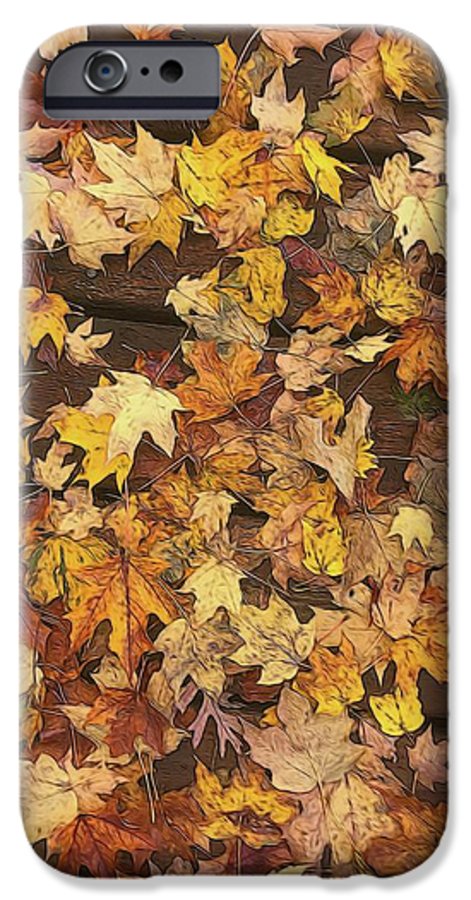 Late October Leaves 3 - Phone Case