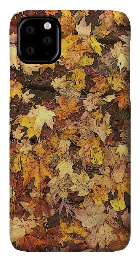 Late October Leaves 3 - Phone Case