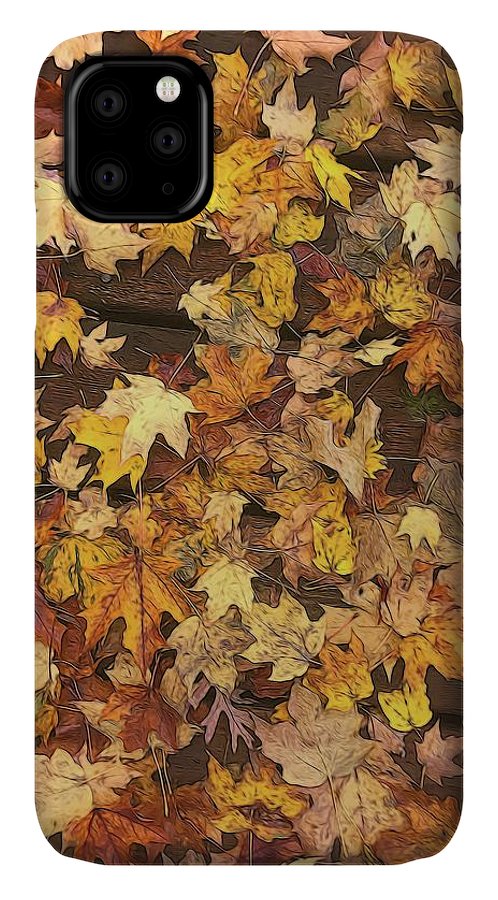 Late October Leaves 3 - Phone Case
