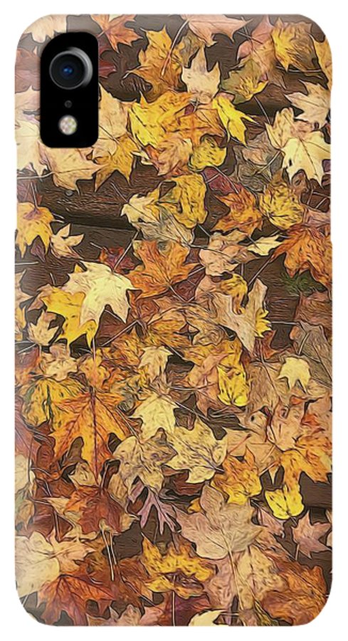 Late October Leaves 3 - Phone Case