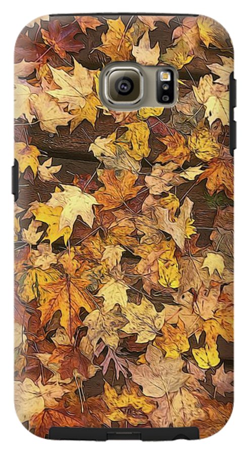 Late October Leaves 3 - Phone Case