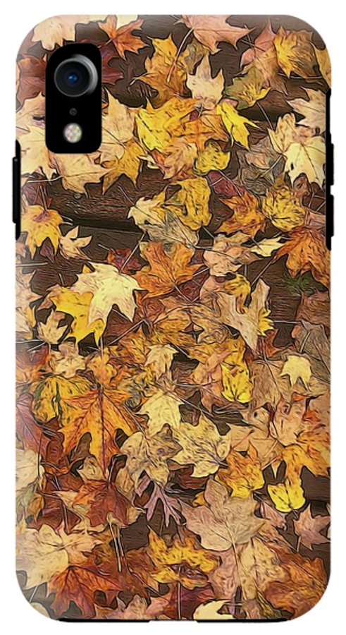 Late October Leaves 3 - Phone Case