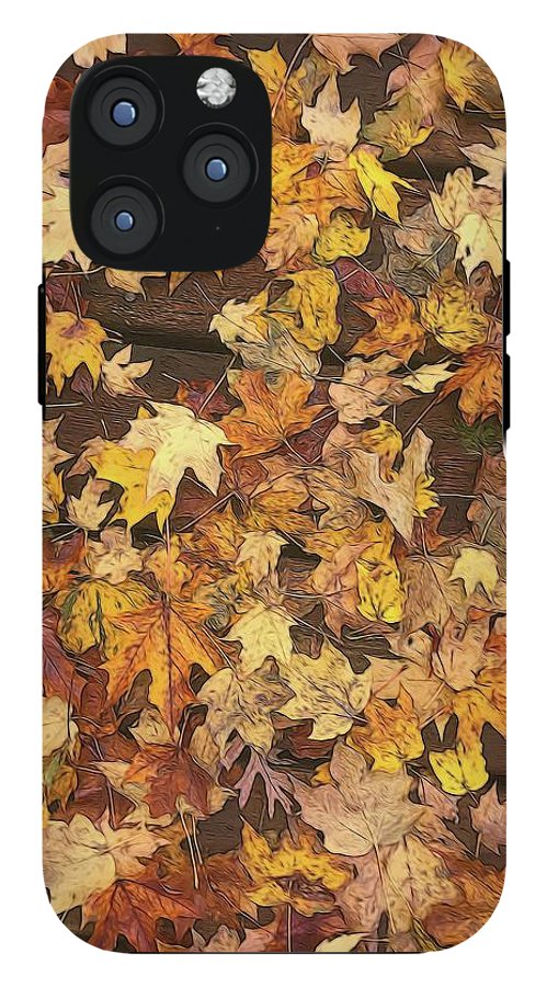 Late October Leaves 3 - Phone Case