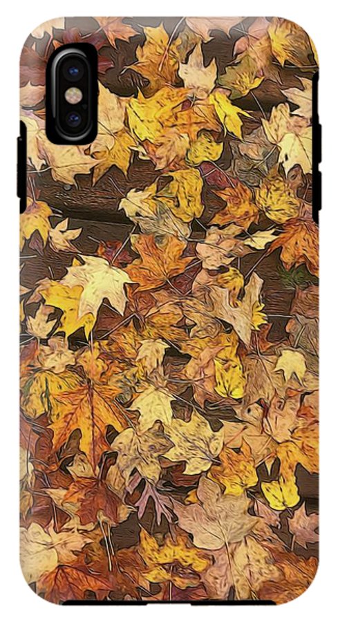 Late October Leaves 3 - Phone Case
