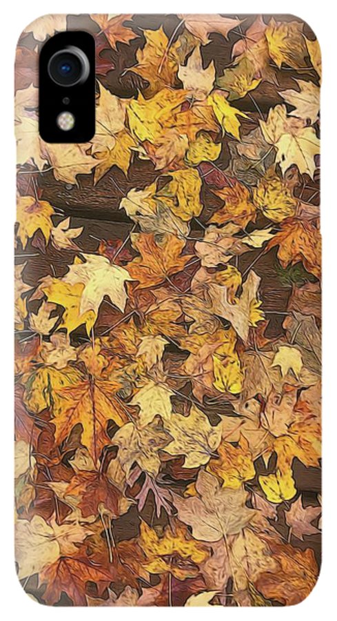 Late October Leaves 3 - Phone Case