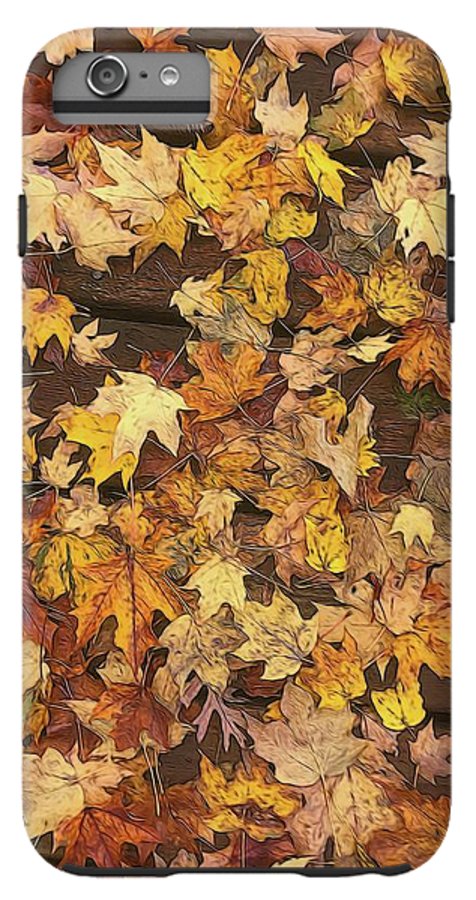 Late October Leaves 3 - Phone Case
