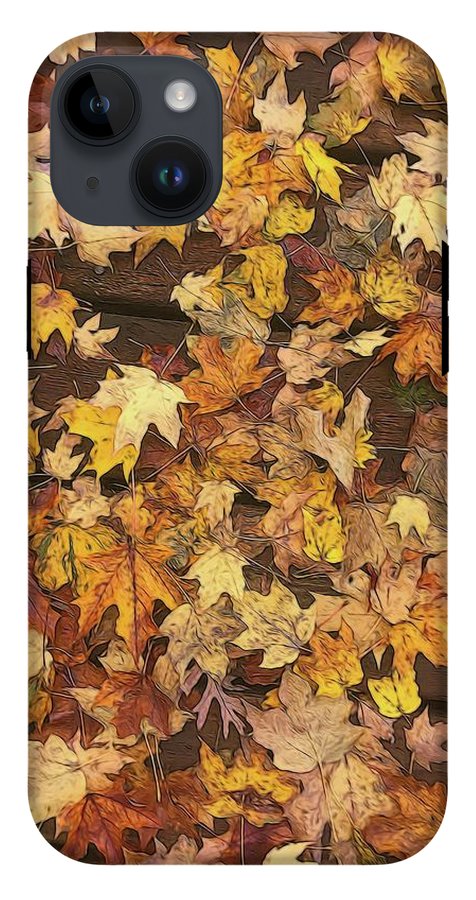 Late October Leaves 3 - Phone Case