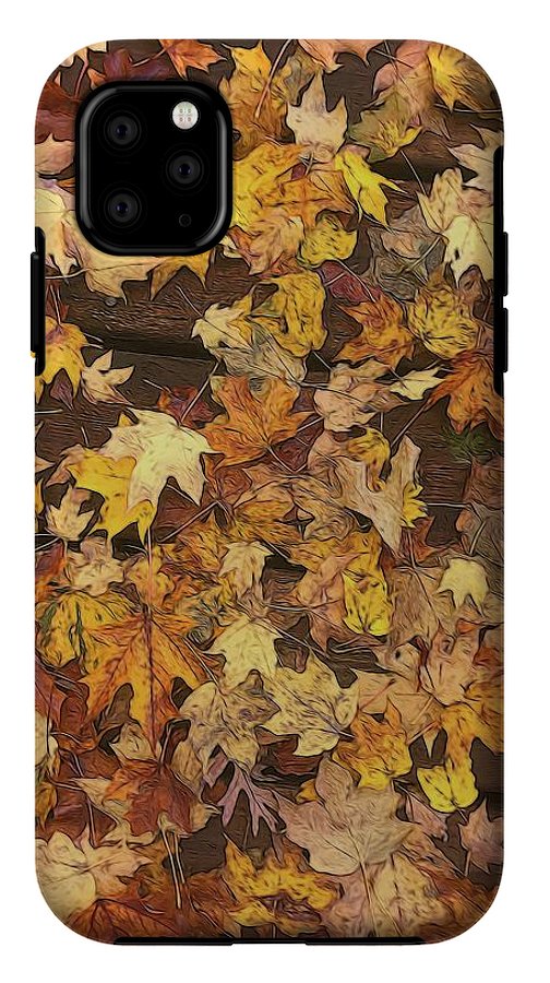 Late October Leaves 3 - Phone Case