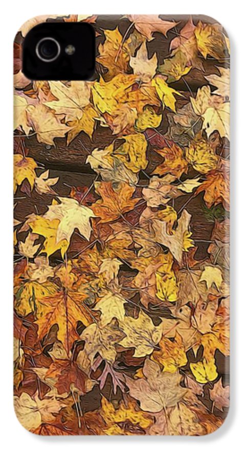 Late October Leaves 3 - Phone Case