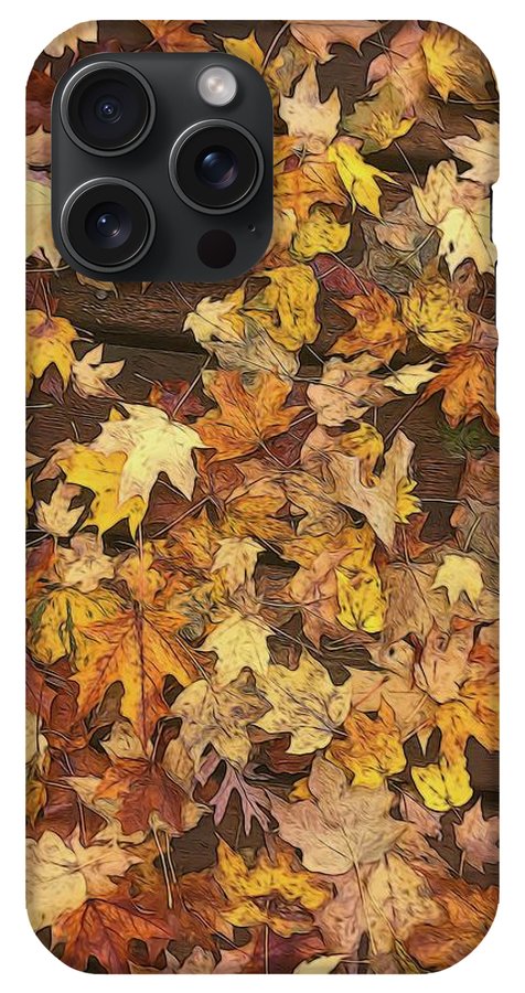 Late October Leaves 3 - Phone Case