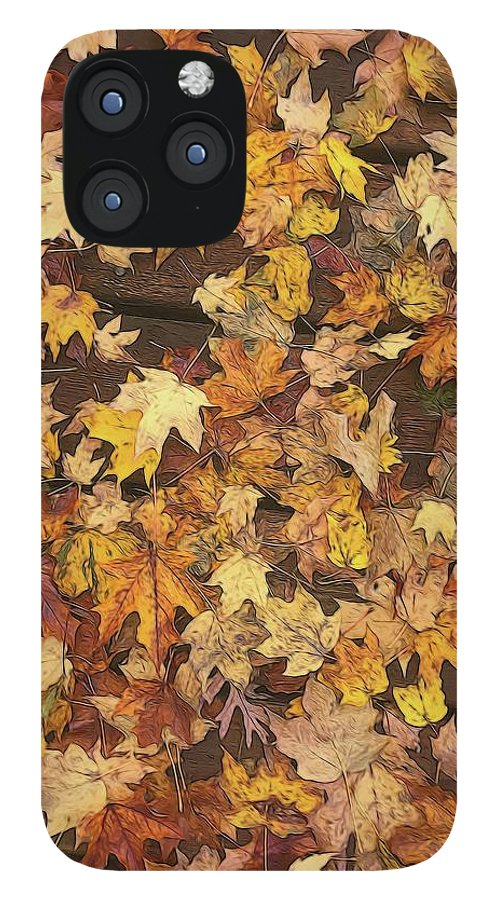 Late October Leaves 3 - Phone Case